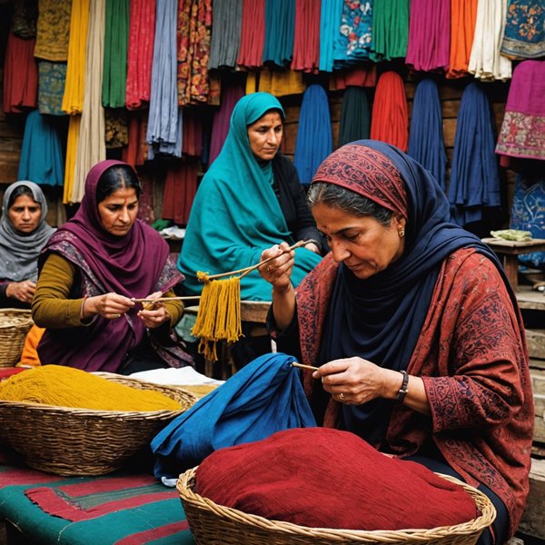 Quelle croisière propose des ateliers de fabrication de pashminas au Cachemire?